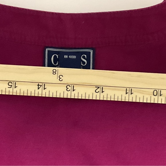 Chaps Classic Button Front Men’s Long Sleeve Shirt 2 Small Decorative Po… - Picture 6 of 10